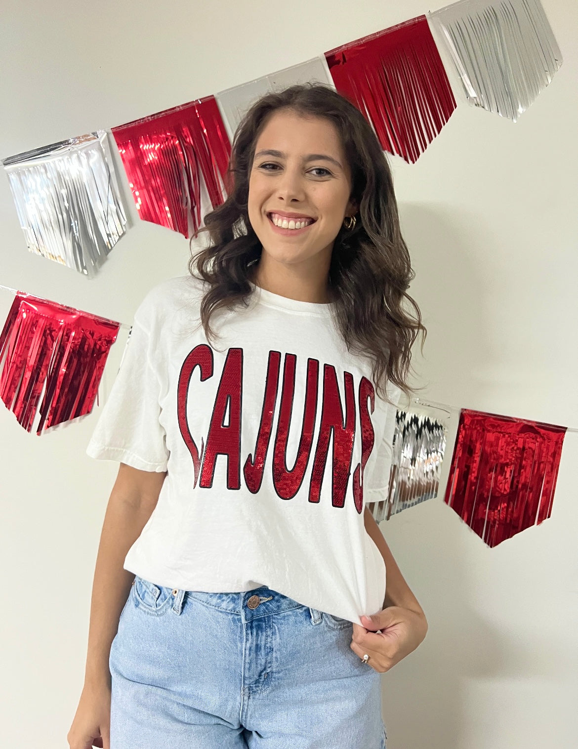 Sequin CAJUNS Tee