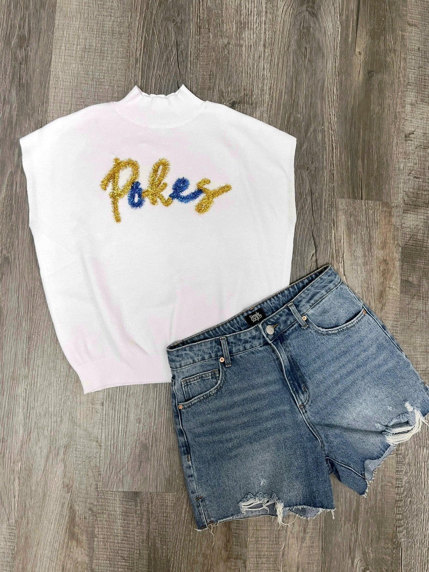 Pokes Mock Neck Short Sleeve - Stadium Styles
