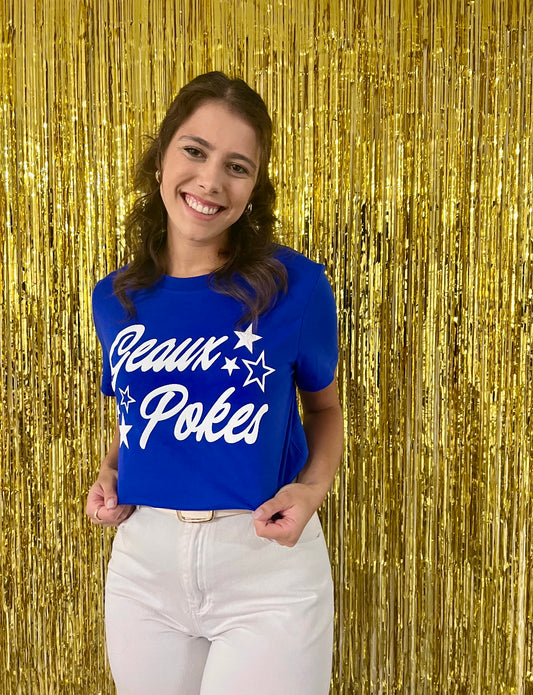 Geaux Pokes Puff Tee