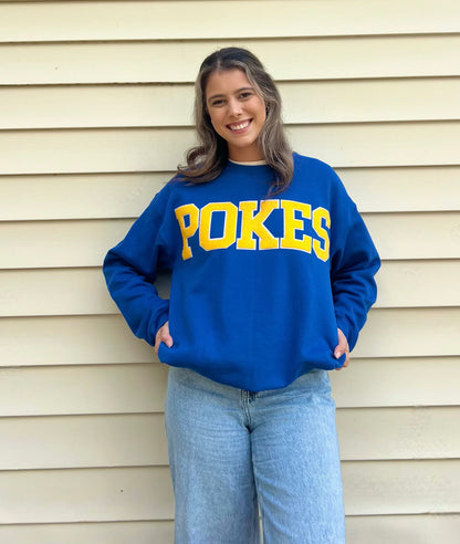 Pokes Varsity Letter Sweatshirt