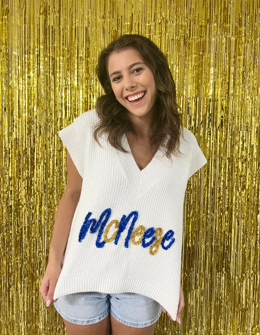 McNeese Sweater Vest